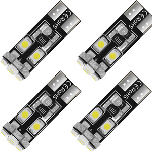 T10  501 W5W 8SMD  LED Automotive Interior Light Bulbs 12V Wedge Lamp Map bulb dome Light concierge Light license