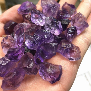 Natural high quality Crystal Rough clear Amethyst Stone Bulk