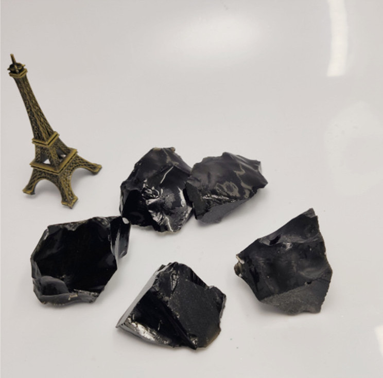 Wholesale natural crystal Aromatherapy Essential Oil Diffuser rocks rough obsidian raw stone