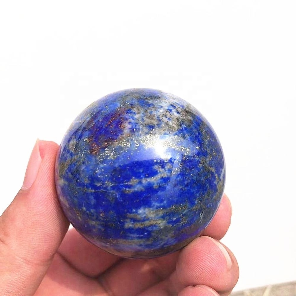 Wholesale Natural crystal Blue Lapis stone Healing crystal Ball Lapis Lazuli Sphere