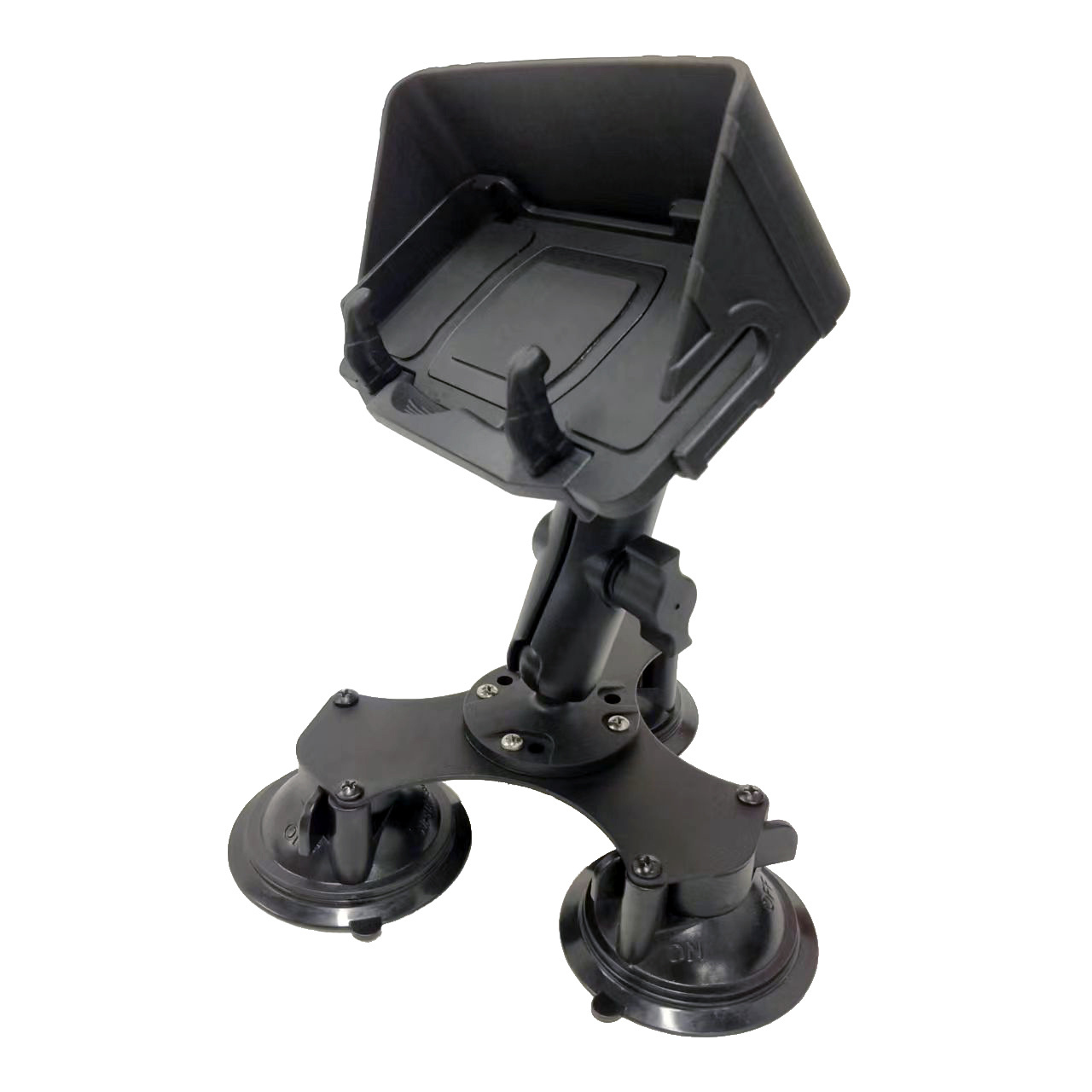 Mobile phone suction mount 1 inch ball glass bracket windshield dashboard phone holders car with suction cup twist lock for ram