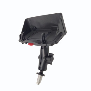 Rear view retractable phone mount 1 inch M6 bolt screw ball joint motorcycle bike bar mirror phone support bicycle for ram