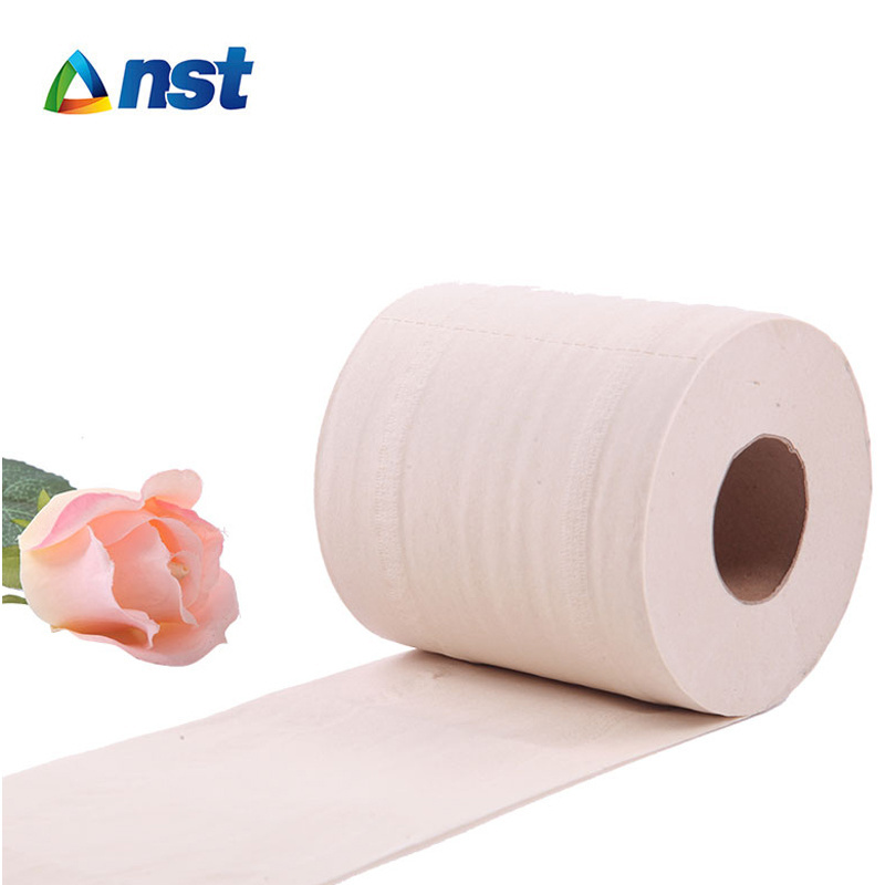 3 layer bamboo paper high quality toilet tissue natural color