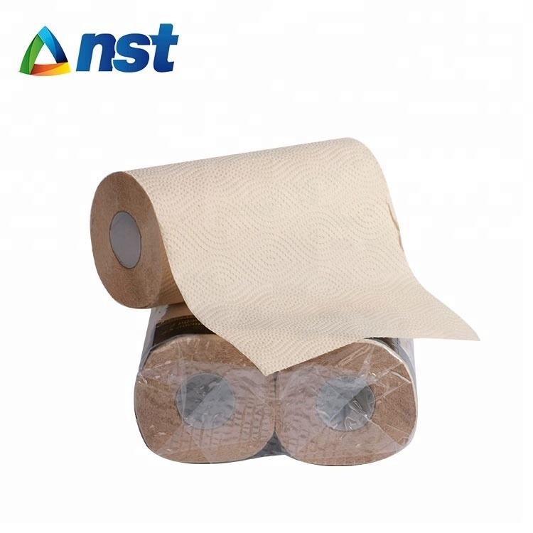 Ultra quality bamboo pulp kitchen paper with good absorbent