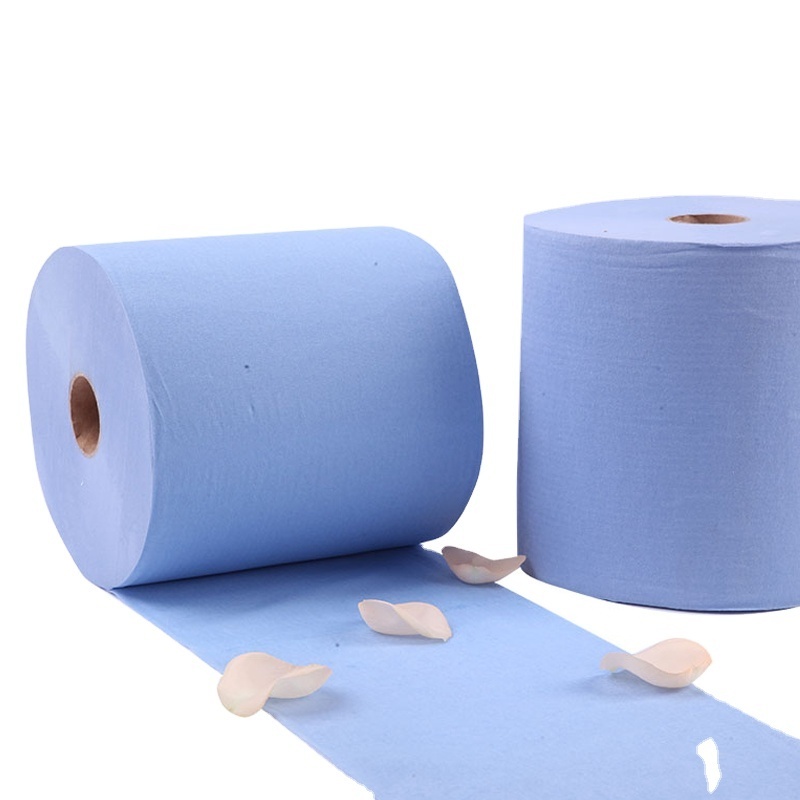 Cheap Toilet Paper Roll 2 Ply Blue Jumbo Roll Bathroom Tissue Paper