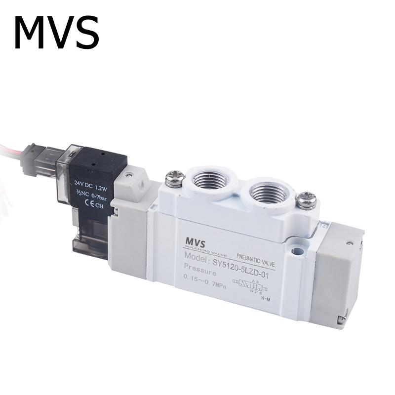 SMC Type Pneumatic Solenoid Valve/Directional Control Valve Sy Series 2/5 Way Air Compressor Solenoid Valve