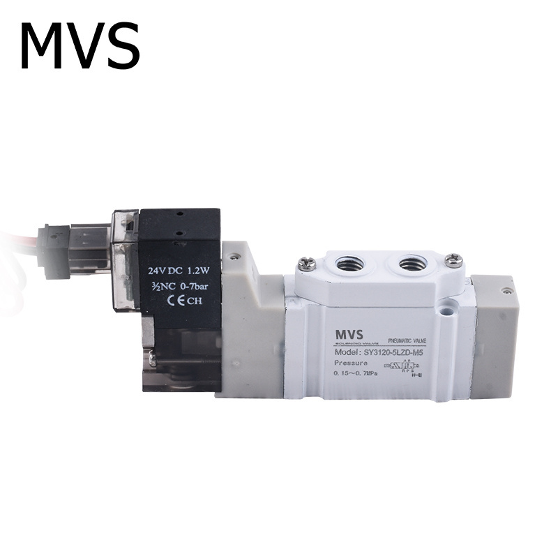 SMC Type Pneumatic Solenoid Valve/Directional Control Valve Sy Series 2/5 Way Air Compressor Solenoid Valve