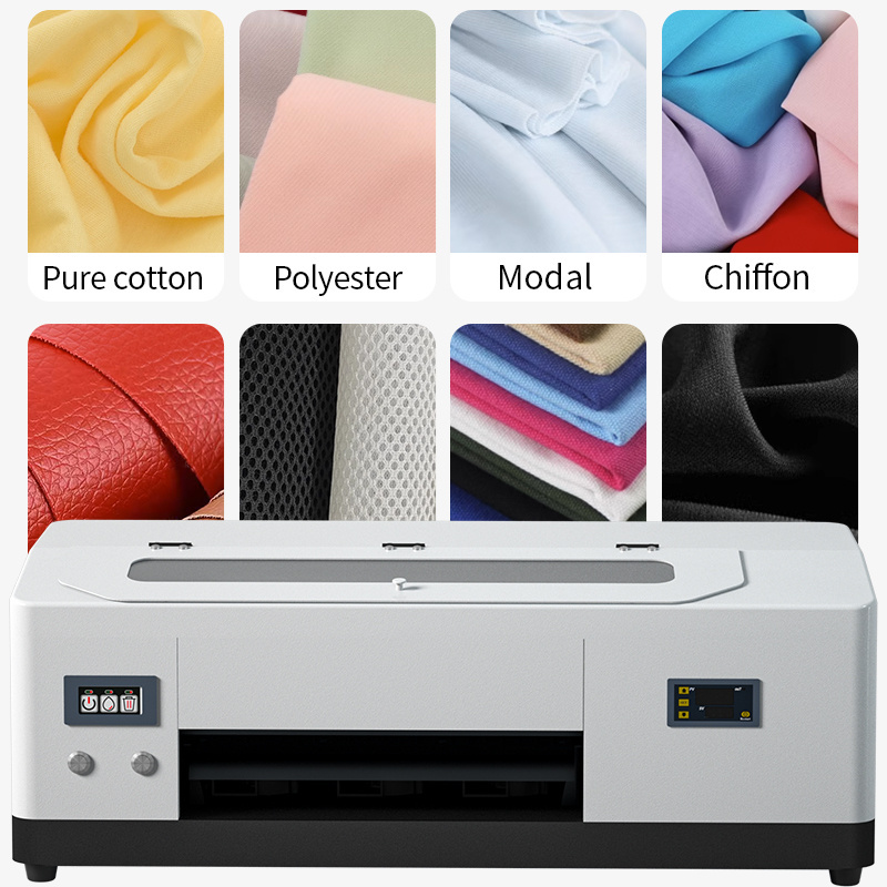 all in one dual head a4 inkjet epson L1800 procolored xp600 a2 60cm a3 dtf printer t-shirt printing machine