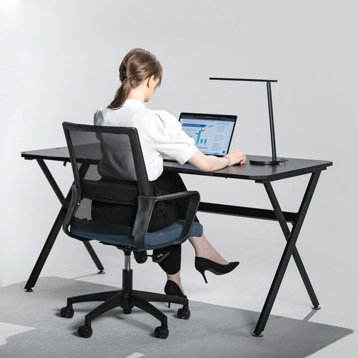 FoShan Wholesale high quality Comfortable Computer Chair With Wheels comfortable ergonomic mesh office chair high  back swivel