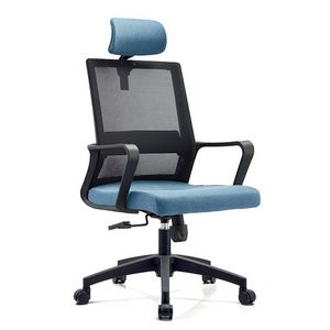 FoShan Wholesale high quality Comfortable Computer Chair With Wheels comfortable ergonomic mesh office chair high  back swivel