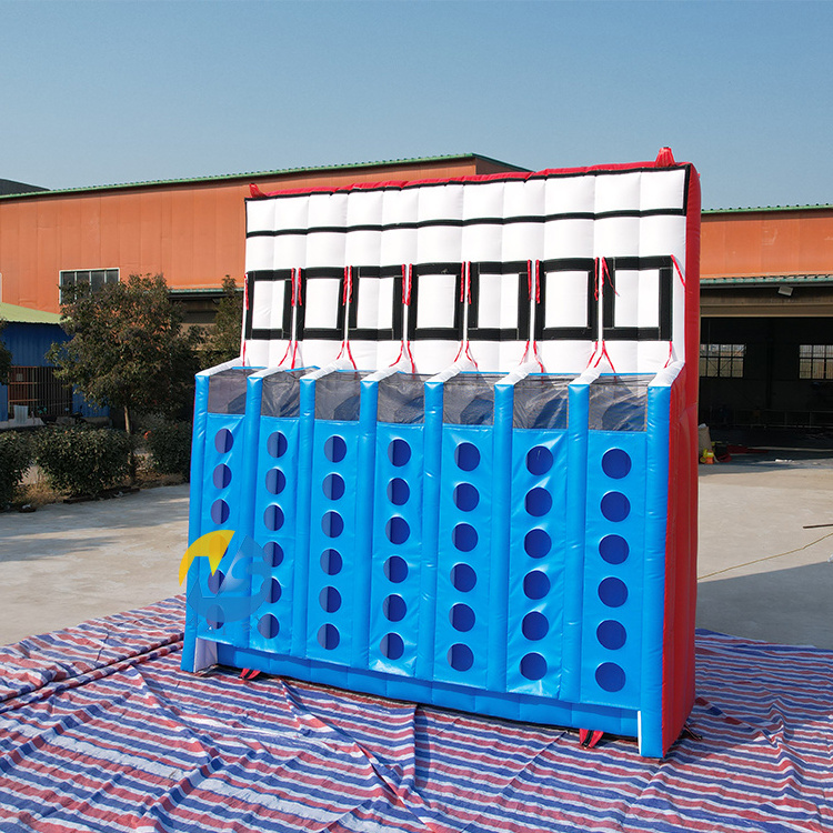 Connect 4 Inflatable Basketball Games Inflatable Basketball Connect 3 Carnival Game For Party