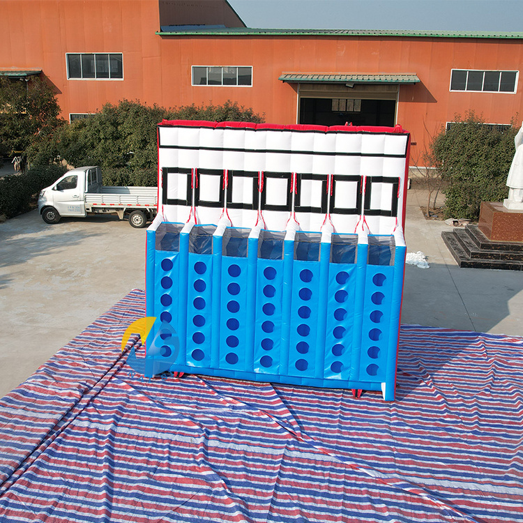 Connect 4 Inflatable Basketball Games Inflatable Basketball Connect 3 Carnival Game For Party