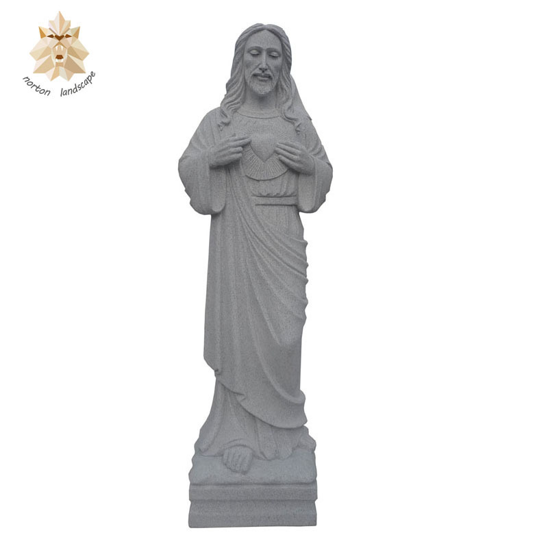 Outdoor Garden Decoration Hand-carved Life Size Granite Jesus Sculpture Christ Redeemer Large marble Stone Jesus Statue