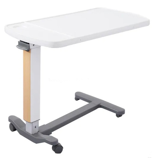 Luxury  PE desktop Aluminium alloy Medical Over bed table