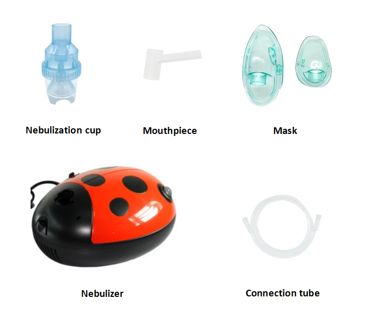 Nebulizer Price For Laydbird Ladybug Nebulizer Compressor Machine