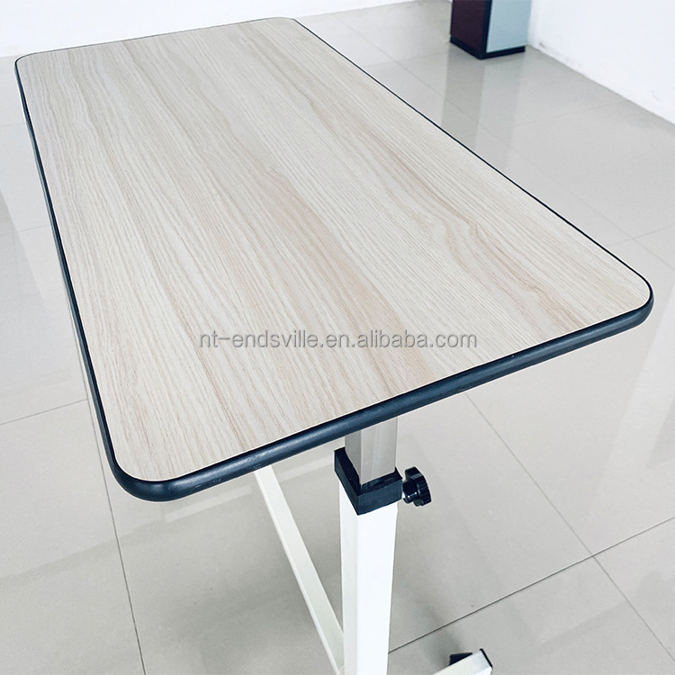 Luxury  PE desktop Aluminium alloy Medical Over bed table