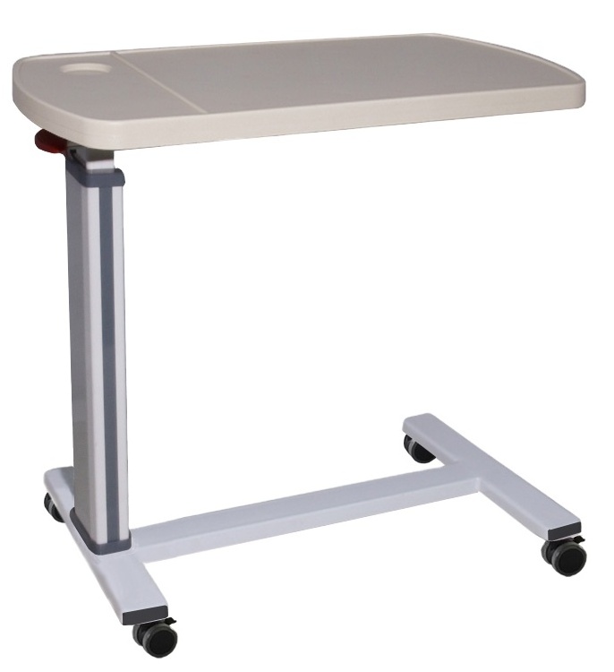 Luxury  PE desktop Aluminium alloy Medical Over bed table