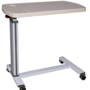 Luxury  PE desktop Aluminium alloy Medical Over bed table