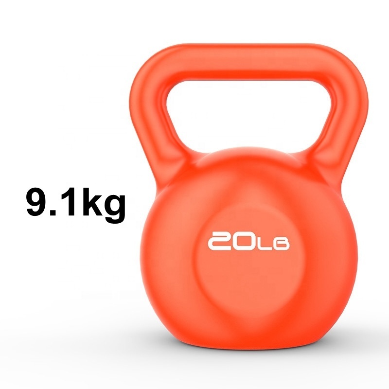 Hot selling gym weight lifting colorful durable kettlebell for power training