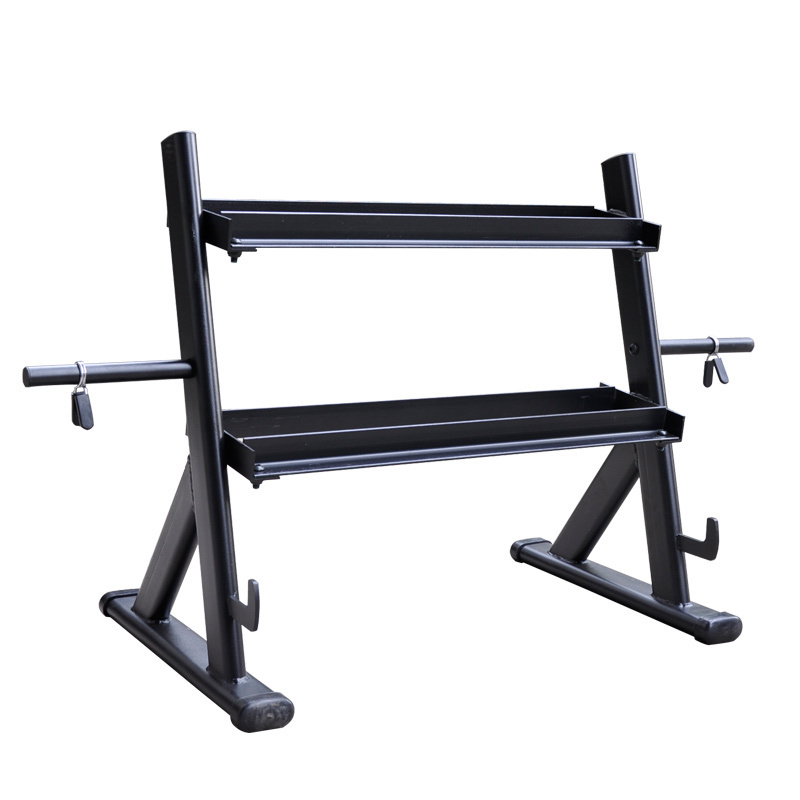 3 Tier stand wholesale commercial home weight gym dumbbell rack