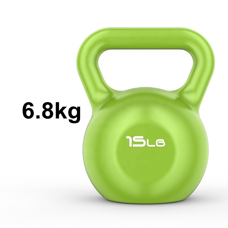 Hot selling gym weight lifting colorful durable kettlebell for power training