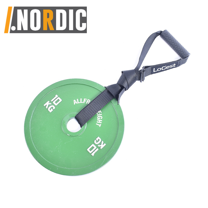 Farmer Walk Handles - Set of 2 Farmers Carry Handles - Portable Exercise Equipment Targets Glutes Calves Quads and Improve Grip