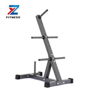 ZYFIT Barbell Dumbbell Rack Weights Storage Stand For Home Gym