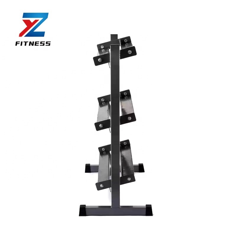 ZYFIT fitness Multifunction gym equipment 3 tier equipment dumbbell set rack