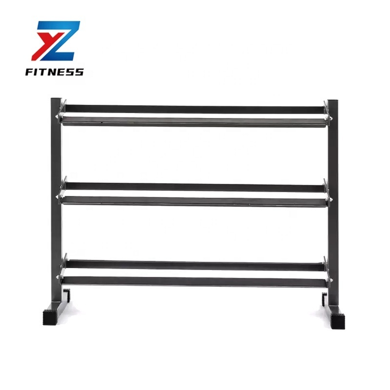 ZYFIT fitness Multifunction gym equipment 3 tier equipment dumbbell set rack