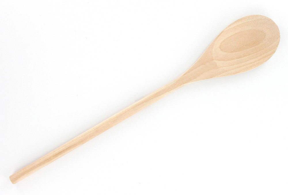 Beech Wood Long Handle Spoon For Cooking Salad