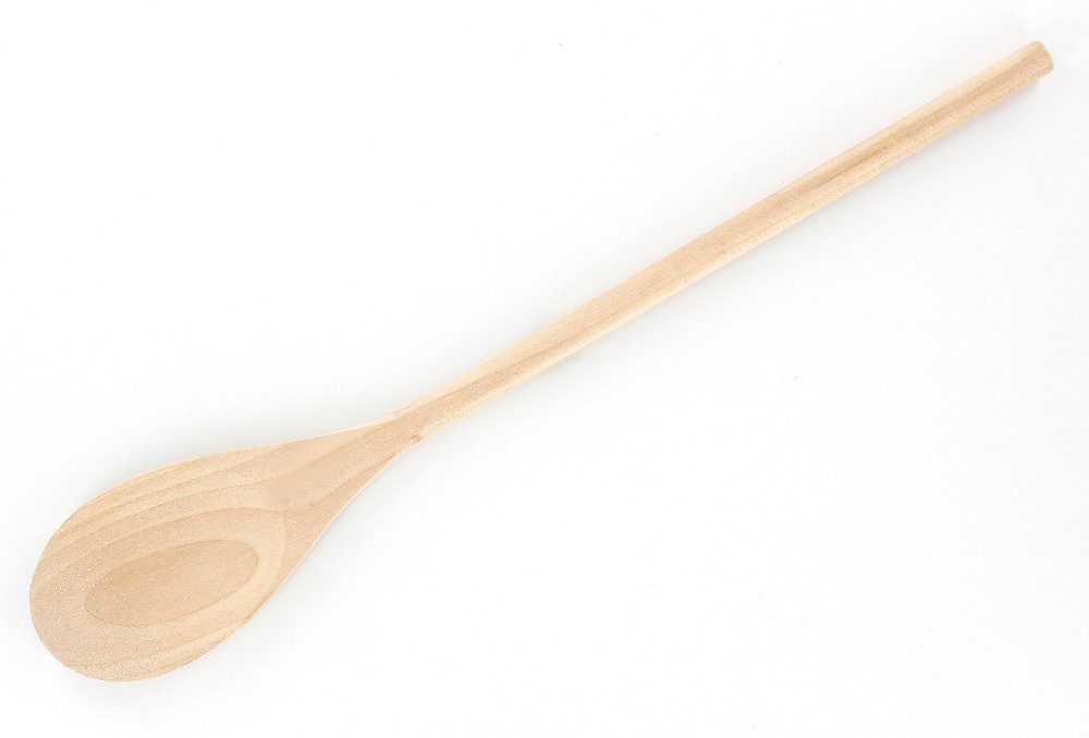 Beech Wood Long Handle Spoon For Cooking Salad