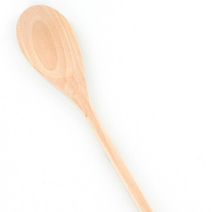 Beech Wood Long Handle Spoon For Cooking Salad