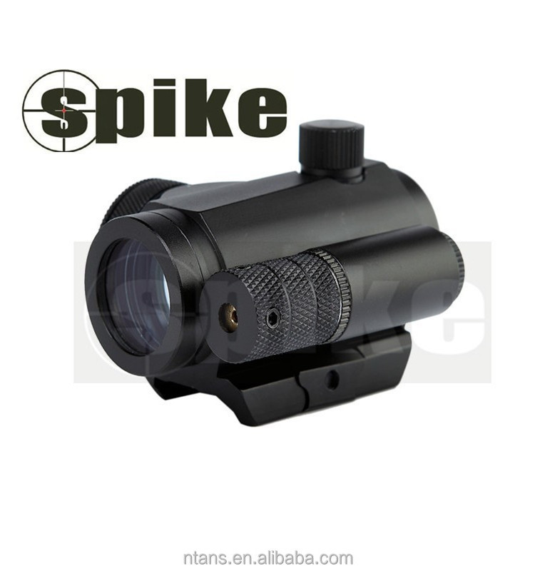 Spike HD22B 1x22mm Red and Green Dot Scope Sight with Red Laser Sight