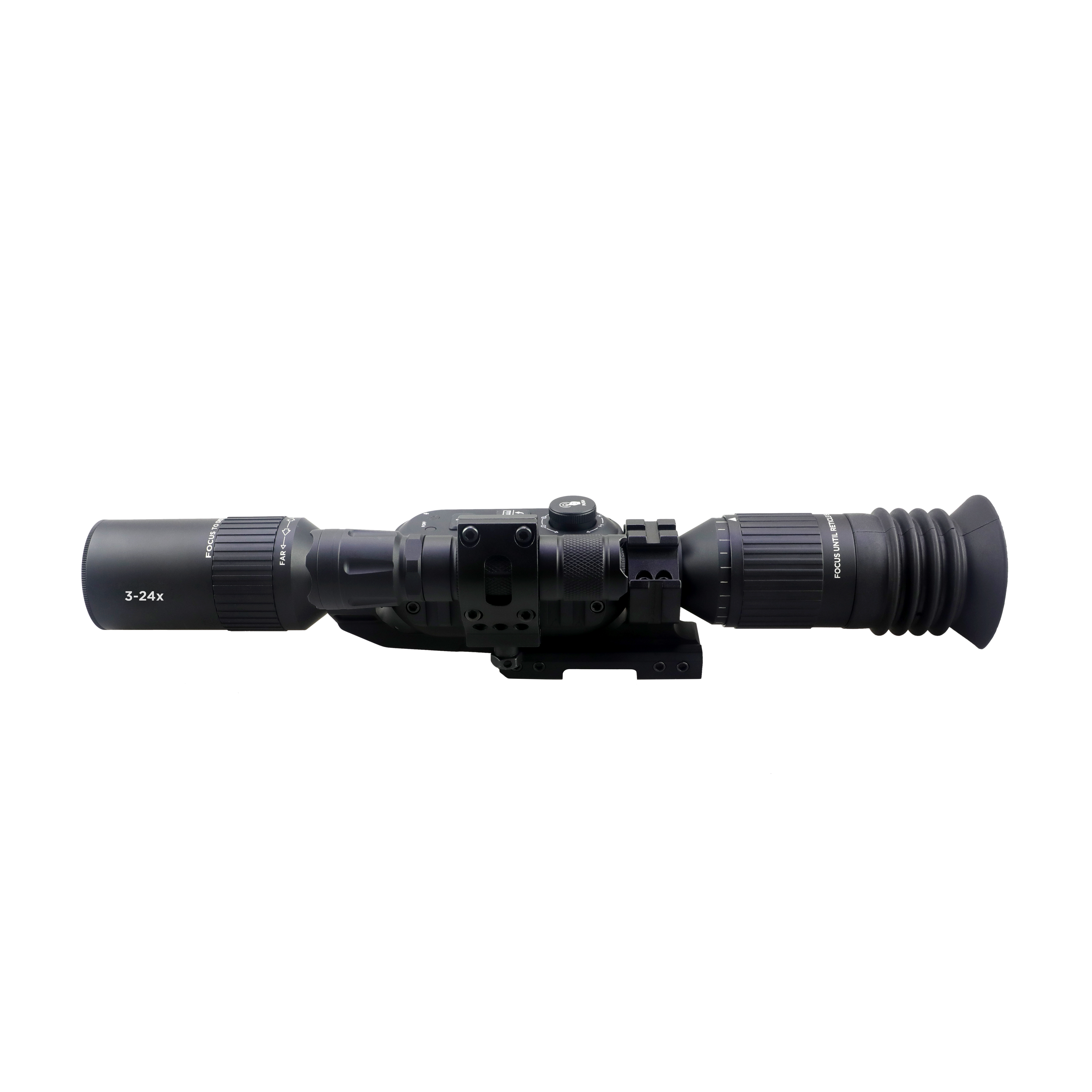 Spike scope 4k 3-24x monocular scope sight night vision scope with flashlights and batteries