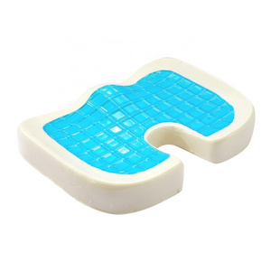 Summer Office Silicone Silica Outdoor Car Chair Airplane Office Memory Foam Gel Seat Cushion