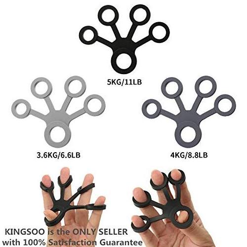 New Arrived Silicone Hand Grip Strengthener Finger Stretcher Hand Exercise Gym Fitness Grip Finger Trainer Ring