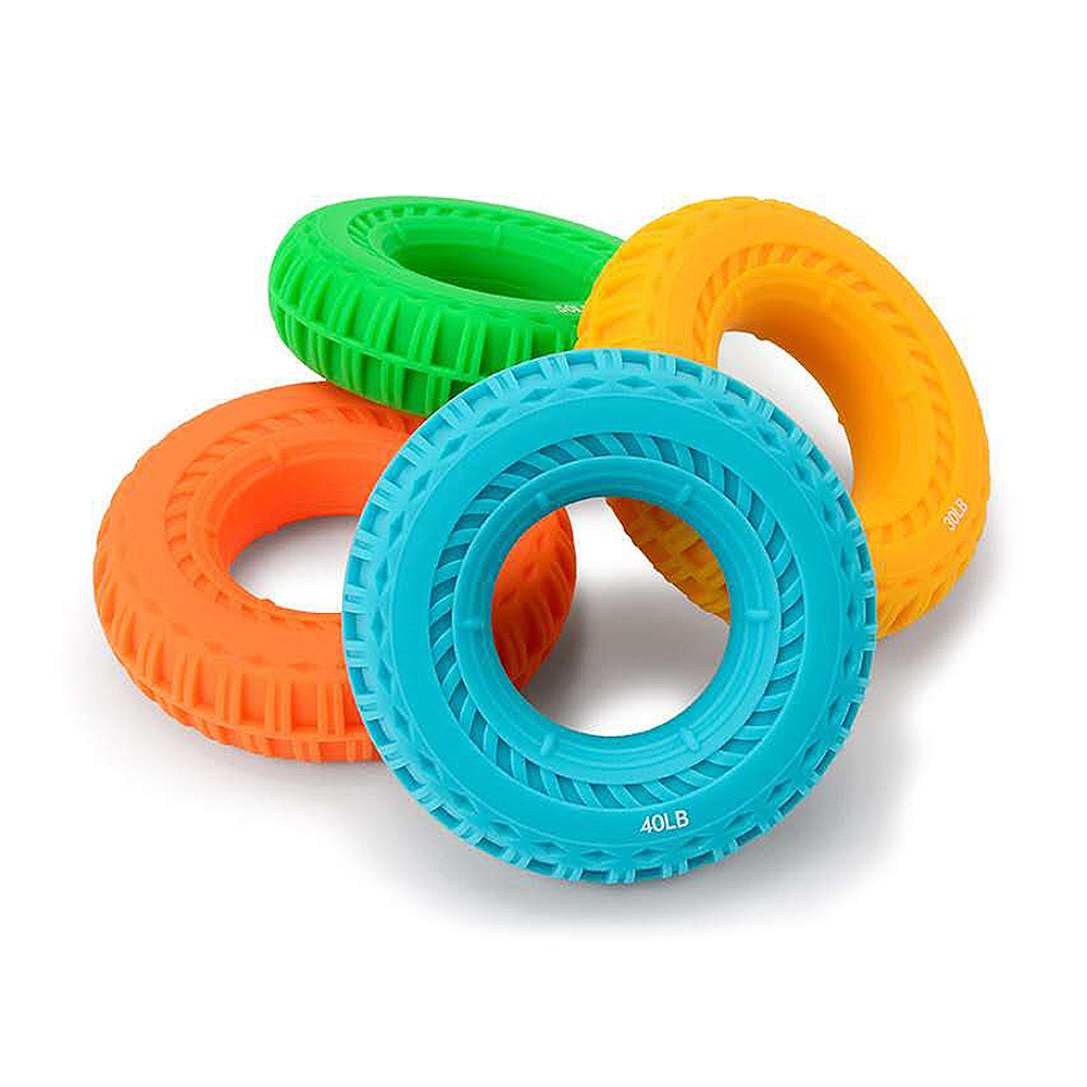 New Arrived Silicone Hand Grip Strengthener Finger Stretcher Hand Exercise Gym Fitness Grip Finger Trainer Ring