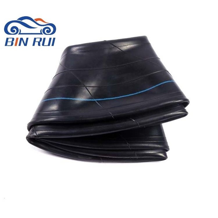 Black Inner Tyre Vulcanization Rubber Trailer Tires Truck Tires for Sale Size 20.8-42