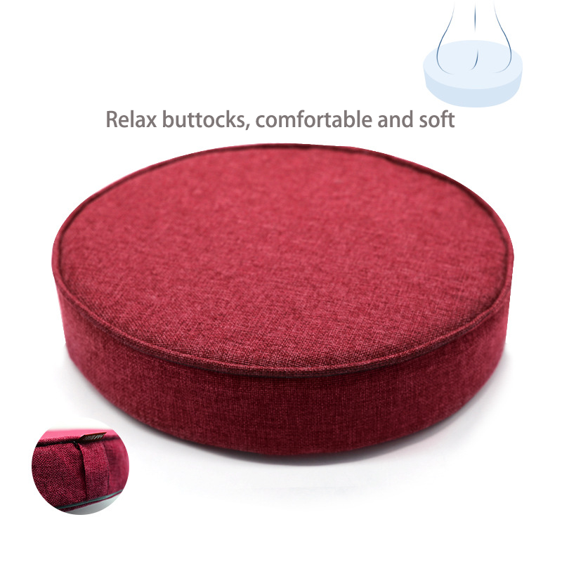 Factory Wholesale Memory Foam Round Chair Yoga Meditation Cushion