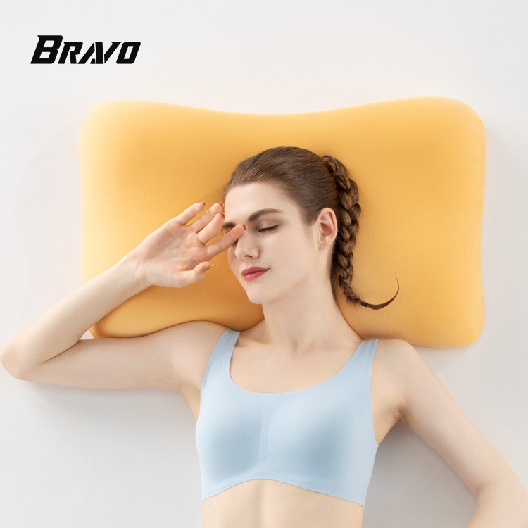 Bravo Bed Pillow Contour Memory Foam Pillow for Side Sleepers Neck Support Orthopedic Cervical Pillow