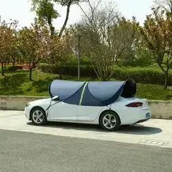 Car roof sunshade,Foldable Car Sun Umbrella Block Heat UV for Sun Protection