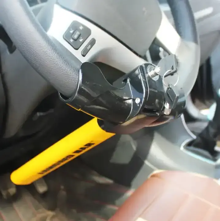 Universal Car Steering Wheel Lock Heavy Duty Anti-theft Car/Van Security Rotary Steering Wheel Lock