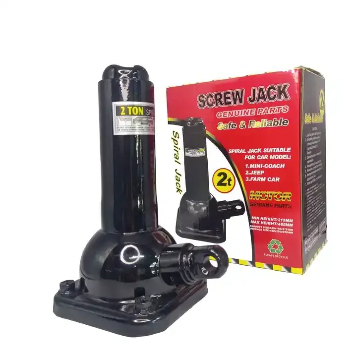 High quality mechanical jack 2TON spiral jack for suv toyota labor saving manual car jack