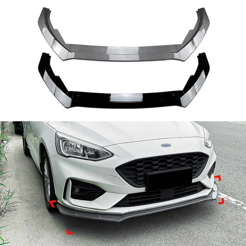 Suitable for Ford Focus MK4 ST Line 2019-2022 front bumper front shovel front lip modification