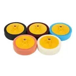 Restore thick, medium and fine screw polishing disc mirror restoration sponge wheel car beauty waxing sponge ball