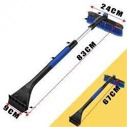 Winter car supplies two-in-one deicing shovel snow brush snow removal forklift with snow shovel ice scraper defrosting