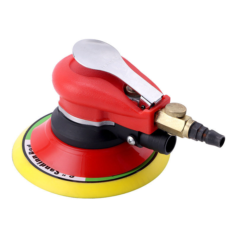 Pneumatic grinding machine 5 inch 6 inch car polishing machine wind grinding waxing machine vacuuming