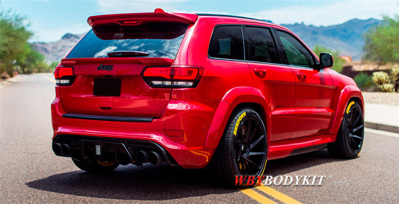 Suitable for Jeep Grand Cherokee SRT8 modification RENEGADE wide body surround front and rear bumper wheel arches