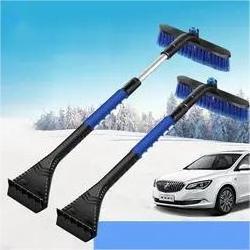 Winter car supplies two-in-one deicing shovel snow brush snow removal forklift with snow shovel ice scraper defrosting