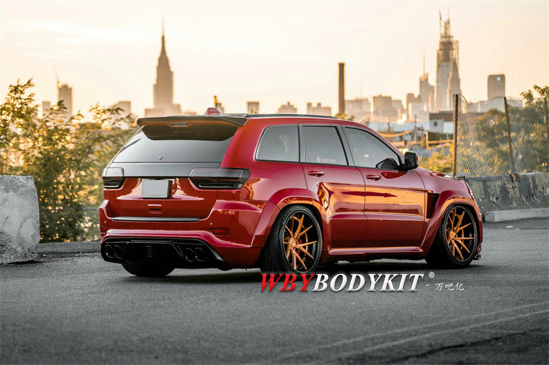 Suitable for Jeep Grand Cherokee SRT8 modification RENEGADE wide body surround front and rear bumper wheel arches